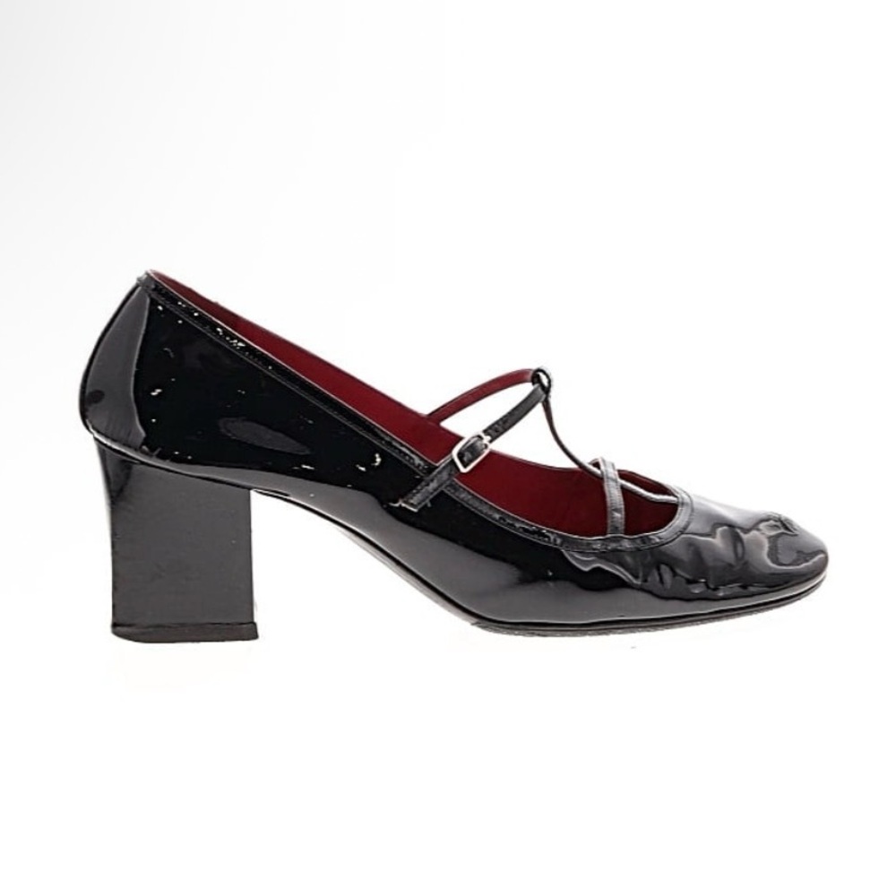 Khaite Fawn Patent Leather Pumps